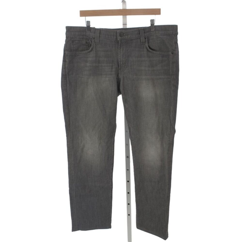 J Brand Mens Straight Gray Cotton Jeans Size 38